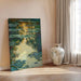 Reproductie van het schilderij de Waterlelies (1907) van Claude Monet