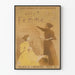 Vintage poster tentoonstelling De Kunsten van de Vrouw – Paleis van de Industrie