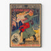 Vintage poster Les Drames de la Frontière - L'espion Rabe door Georges Pradel