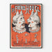 Vintage poster Les Frères Houel Excentrieke Clowns