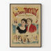 Vintage Poster van de Zussen Theylly, Fantasierijke Duettisten