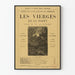 Vintage poster Les Vierges de la Forêt - Oude gravure met natuurlijke sfeer