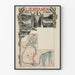Vintage poster Lierbanen met kaart en panoramafoto's