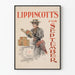 Vintage poster Lippincott’s voor september - Elegante retro muurdecoratie