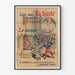 Vintage poster van Het laatste liefdesverhaal van Hendrik IV