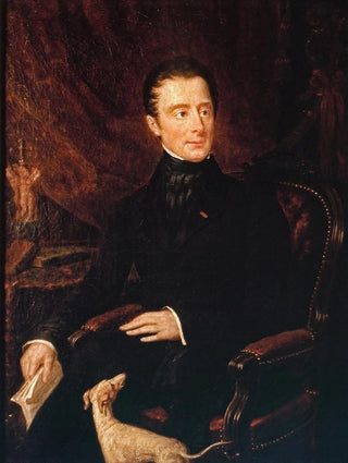 lisa de Lamartine - Portrait dAlphonse de Lamartine 17901869 pote et homme politique.webp