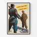 Militaire propagandaposter WWII - Losse praat kan dit veroorzaken