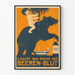 Vintage poster Beer en kind - Beeren-Blut natuurlijke drank