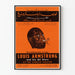 Vintage Louis Armstrong Poster - The Ambassador of Jazz