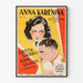 Vintage poster Anna Karenina - Greta Garbo en John Gilbert