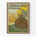 Vintage poster Ludwigsburg en Württemberg XIXe eeuw