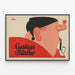 Vintage poster Lustige Blätter door Julius Klinger — ingelijst kunstwerk aan de muur
