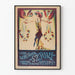 Vintage affiche van de kunsttentoonstelling in Warschau 1924