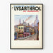 Vintage poster Montmartre Lysarthrol voor reumapatiënten