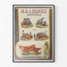 Vintage Poster van Landbouwmachines M. & J. Rumely La Porte