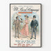 Vintage reclameposter M. Born & Company elegante kostuums