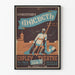Vintage poster van het toneelstuk Macbeth in het Copley Theatre
