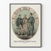 Vintage Poster van James Mace bij Heenan & Sayers 1862