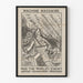 Vintage Poster Anti-oorlog Machine Massacre - Steun Ontwapeningsconferentie