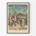 Poster Opéra-Comique Madame Cartouche door Léon Vasseur