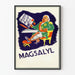Vintage poster MAGSALYL - Koninklijke karikatuurillustratie