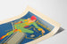 Vintage poster Maier & Hruby voor meubel Teppichbetten