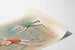 Poster kunstenaar - Vintage mannelijke trapezeartiesten