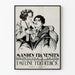 Vintage filmposter Manden fra Vesten met Pauline Frederick