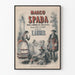 Vintage poster van Marco Spada, Opera Comique in 3 akten