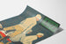 Vintage poster van merk PKZ - Wintersport en retro elegantie