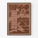Vintage poster Mars - De atmosfeer door Percival Lowell