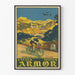 Vintage poster van Cycles & Motos Armor - Critérium des Aiglons 1925