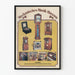 Vintage Poster Museum voor Mechanische Muziek Ladenburg