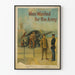 Vintage militaire poster « Men Wanted for the Army »