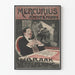 Vintage poster Mercurius Amsterdam voor inbraakverzekering