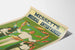 Vintage poster Mesett's Muzikale Entertainers kleurrijke jongleurs