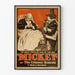 Vintage theaterposter Mickey of The Crimson Nemesis