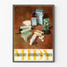 Vintage reclameposter voor medische producten Midy