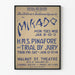 Vintage theaterposter Mikado en H.M.S. Pinafore