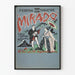 Vintage Theaterposter Mikado Stijl