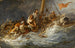 van het schip in nood - Émile-Raphaël Ménard — weergave van het kunstwerk