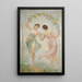 Dansende nimfen - Émile Charlet — ingelijst kunstwerk aan de muur