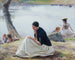 De herinneringen - Émile Friant — weergave van het kunstwerk