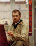 Zelfportret - Émile Friant — weergave van het kunstwerk