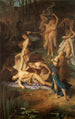 Dood van Orpheus - Émile Lévy — weergave van het kunstwerk