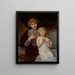Avondgebed - Émile Munier — ingelijst kunstwerk aan de muur