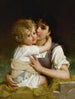 Affectie moeder - Émile Munier — weergave van het kunstwerk