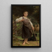 De herderin - Émile Munier — ingelijst kunstwerk aan de muur