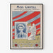 Historische poster van Miss Cavell, geëxecuteerd in Brussel 1915