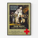 Vintage poster van het Rode Kruis voor oorlogsfondsenwerving